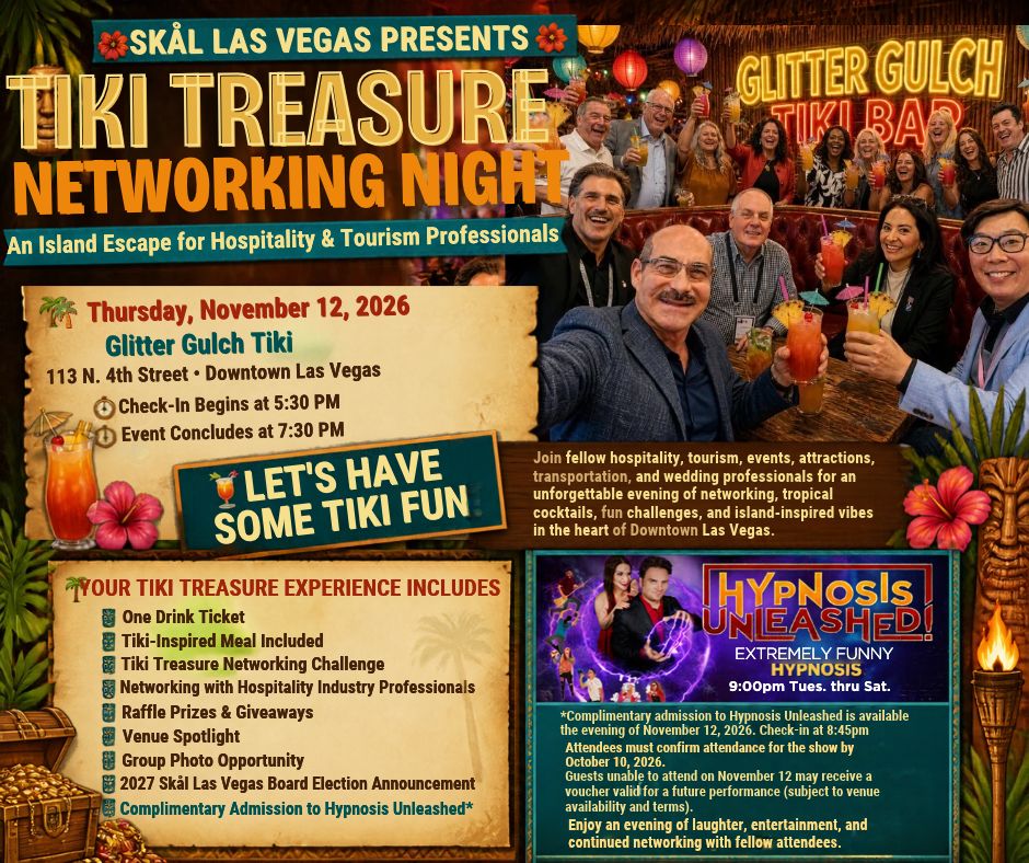 TIKI TREASURE NETWORKING NIGHT